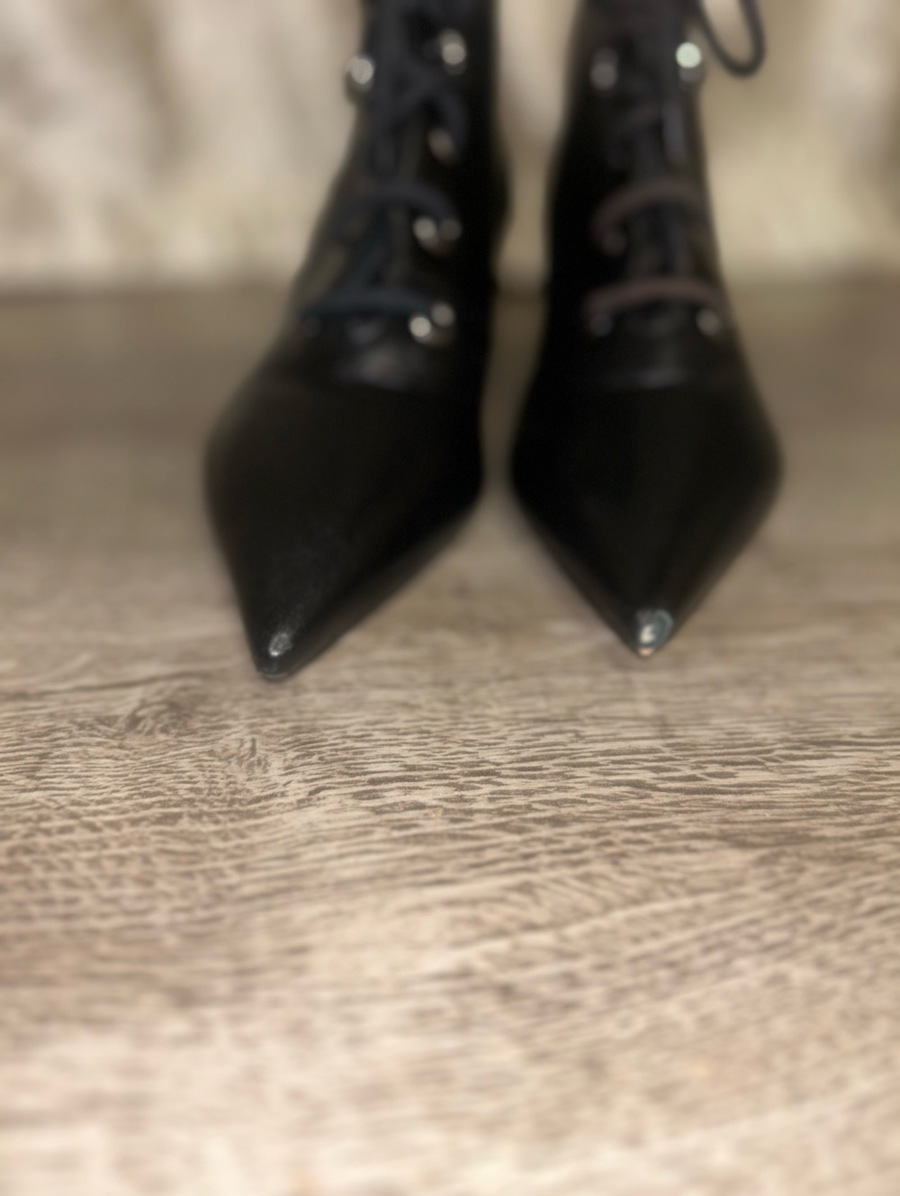  Botine cu toc mediu, EU 36.5