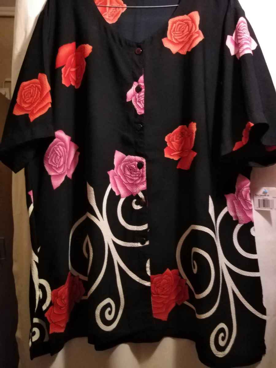  Bluză cu mânecă scurtă, 3XL