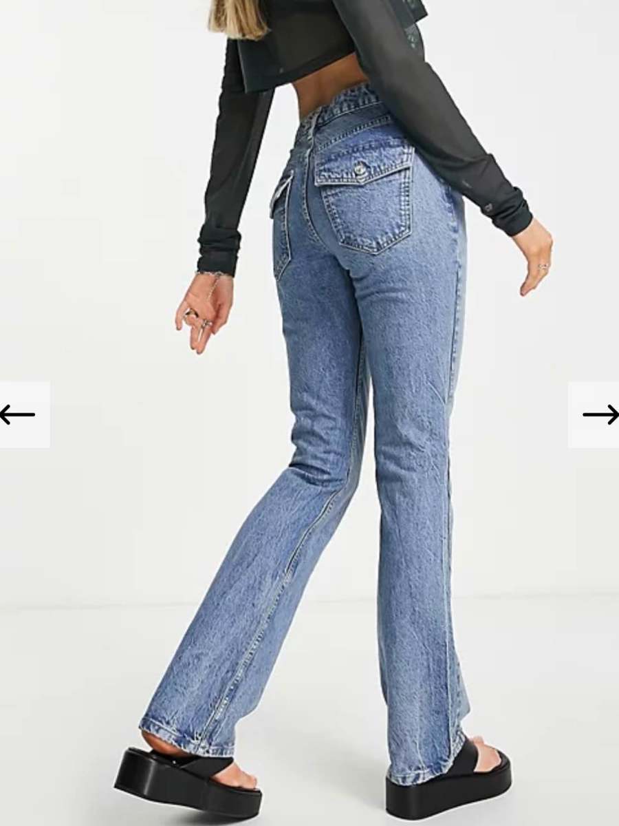  Jeans evazați, 28