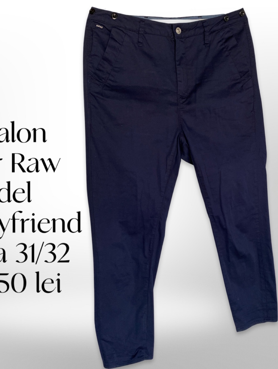  Pantaloni drepți, L