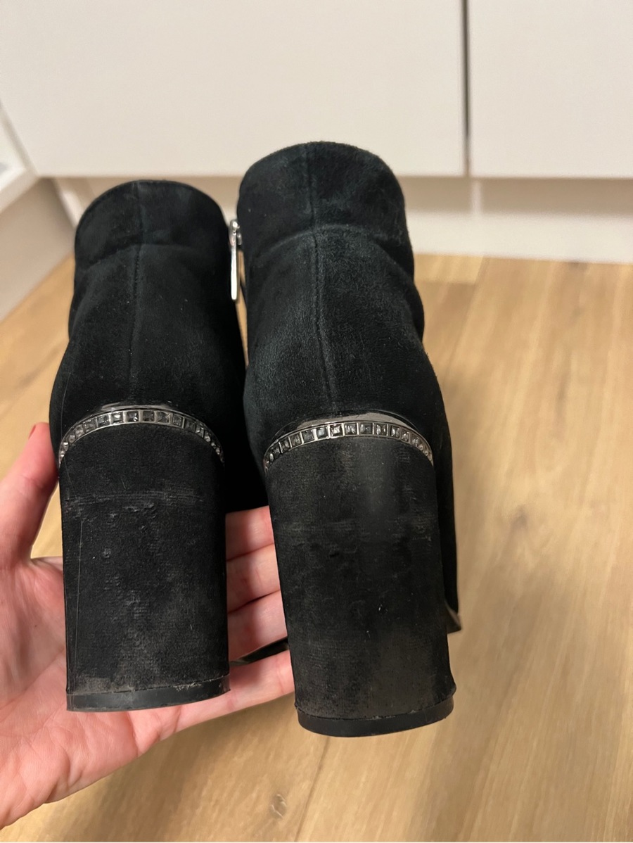  Botine cu toc mediu, EU 37