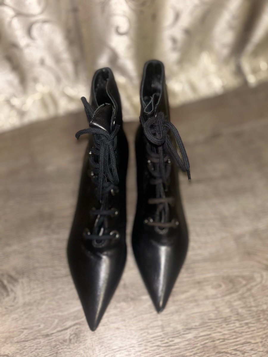  Botine cu toc mediu, EU 36.5
