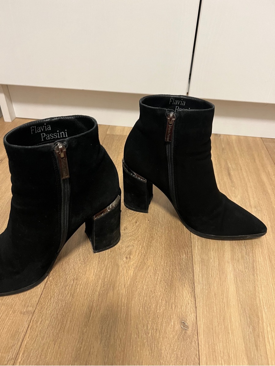  Botine cu toc mediu, EU 37