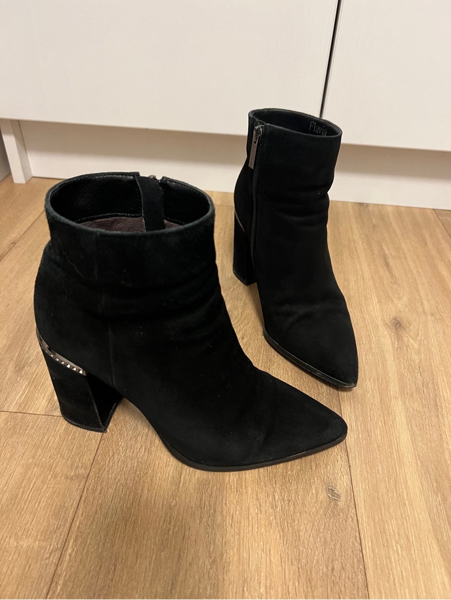  Botine cu toc mediu, EU 37