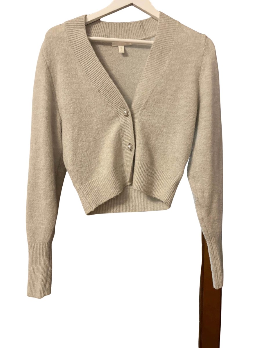  Pulover cu nasturi, S
