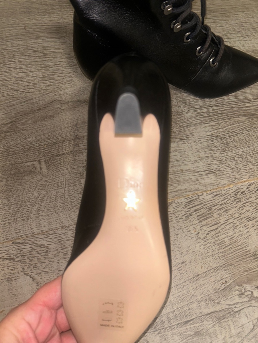  Botine cu toc mediu, EU 36.5
